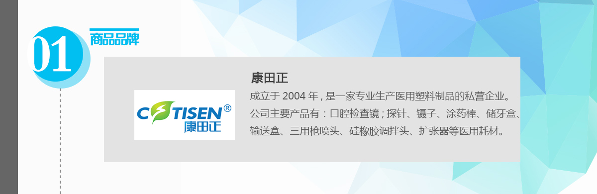 康田正 一次性使用牙间隙楔(木楔子 枫木-黄色木楔子(中)