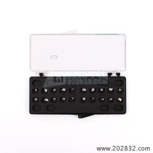 3B 三比正畸 正畸 方丝弓 直丝 不锈钢 托槽 网底 标准型
