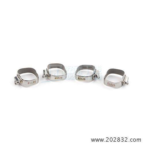 柯帝夫 颊面管 单管直丝弓带环 带颊面管的直丝弓带环 带环 直丝弓带环 单管带环 颊面管带环 第一磨牙 正畸带环 磨牙 20磨牙 20#磨牙
