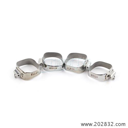 柯帝夫 颊面管 假面管 夹面管 单管直丝弓带环 带颊面管的直丝弓带环 带环 直丝弓带环 单管带环 颊面管带环 第一磨牙 正畸带环 磨牙 