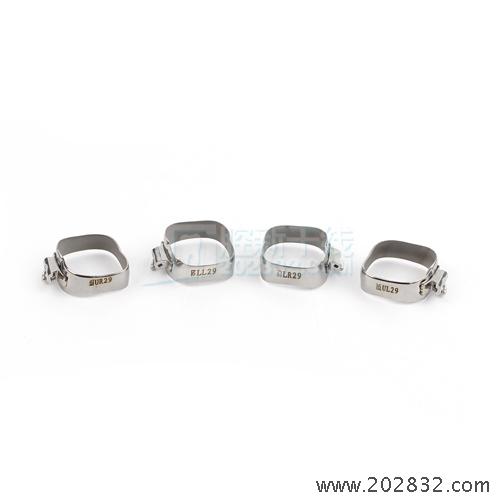 柯帝夫 颊面管 假面管 夹面管 单管直丝弓带环 带颊面管的直丝弓带环 带环 直丝弓带环 单管带环 颊面管带环 第一磨牙 正畸带环 磨牙 29磨牙 29#磨牙
