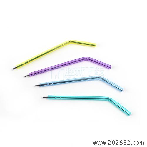 一次性使用 三用枪头 一次性塑料三用枪头 彩色三用枪头 塑料三用枪头 彩色三用枪 彩色枪头 派克顿