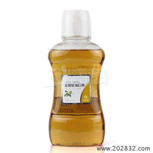 漱口水 自然草本金银花味 岂止美 口腔护理