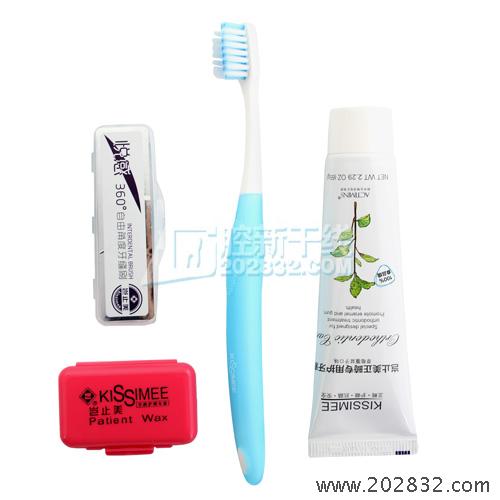 岂止美 正畸专用护理套装 正畸专用护牙素 正畸专用牙刷 正畸保护蜡 360自由角度牙缝刷	牙刷 正畸牙刷