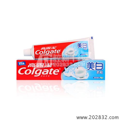 高露潔 Colgate 高露洁 牙膏 防蛀美白牙膏 美白牙膏 防蛀牙膏 薄荷牙膏
