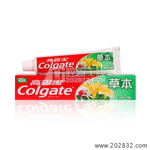 高露潔 Colgate 高露洁 牙膏 草本牙膏 薄荷牙膏
