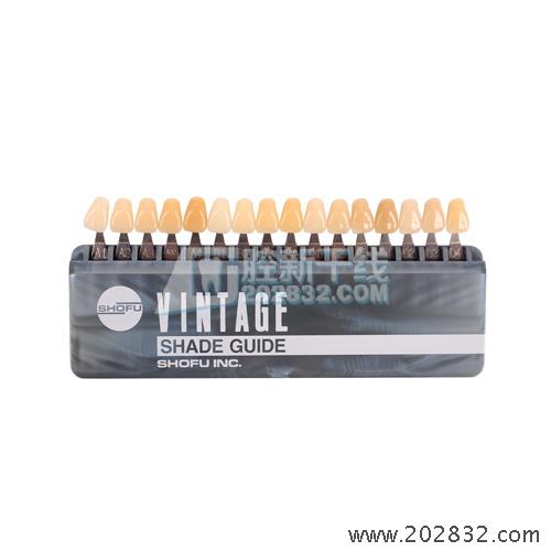 松风 SHOFU shofu 烤瓷比色板 比色板 维他 WT 烤瓷