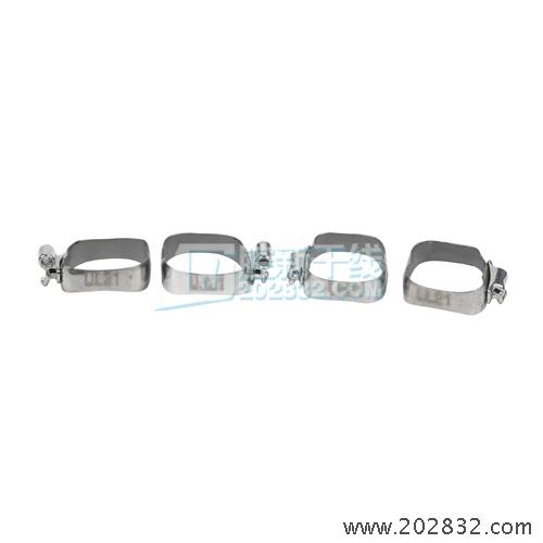 奥杰 ORJ 双管直丝弓预焊带环 带环 直丝弓带环 预焊带环 双管带环
