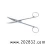 上海金钟 组织剪 组织剪刀 剪刀 16cm 弯