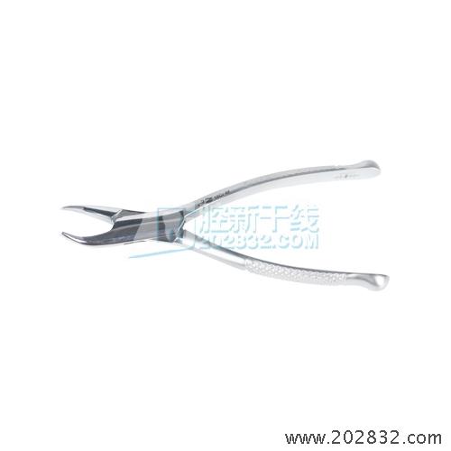 儿童拔牙钳4#，拔除上、下颌乳磨牙，K0G020