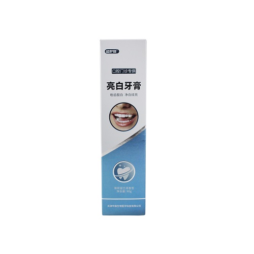 中鼎生物/ZDSW 齿护佳亮白牙膏 90g/支，薄荷留兰清香型，口腔门诊专供