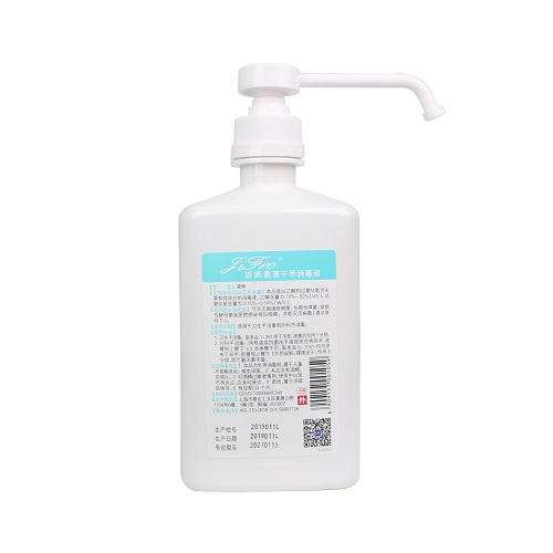 利康/LK 洁芙柔速干手消毒液 500mL/瓶