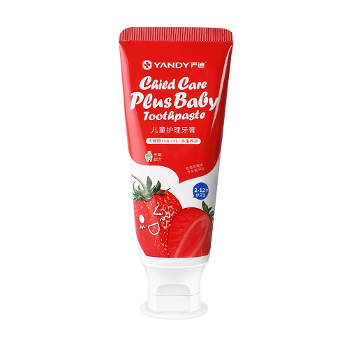 儿童护理牙膏	木糖醇系列，草莓味，2~12岁护牙宝，60g/支