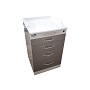 不锈钢移动柜四抽（台面是石英石） GD011