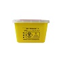 利器盒 医疗专用 黄色方形，带盖，5L，24.5*20*16.5cm