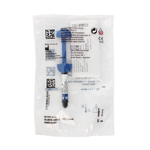 3M ESPE Filtek™ Z350XT Universal光固化复合树脂 通用纳米美学树脂 牙本质色 4g/支 7018WD