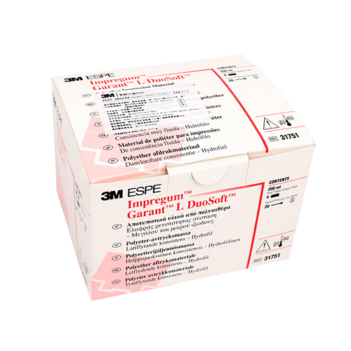 3M ESPE   聚醚精细印模材料/软质高流动度聚醚枪混补充装-基质/催化剂50mL*4支,20个混合头（新老包装随机发货）