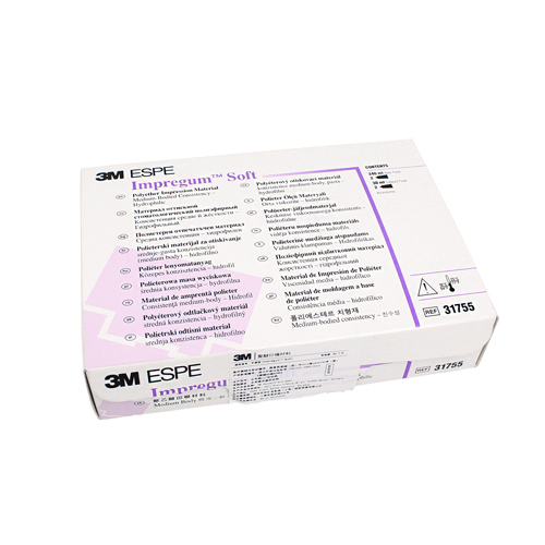 3M ESPE  聚醚精细印模材料手混型Impergum™ Soft软质补充装 基质240mL,催化剂30mL（新老包装随机发货）