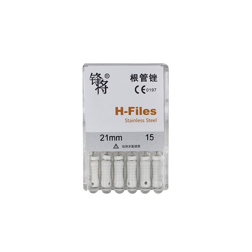 （锋将）手用不锈钢H锉 H-Files 21mm 15#，6支/板