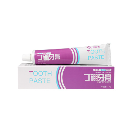 岂止美/KISSIMEE 丁硼牙膏 120g 丁香薄荷（新老包装随机发货）