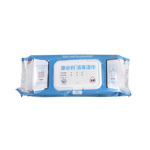康必利®消毒湿巾（含醇）220X280mm,60片/包