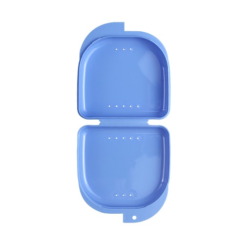 中皓康 保持器盒 储牙盒 颜色随机，1个/袋，带孔，85*82*27mm