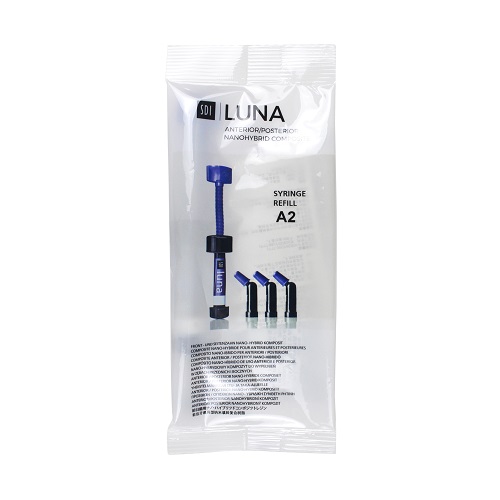Luna树脂 复合树脂修复材料	A2，4g/支，8401152