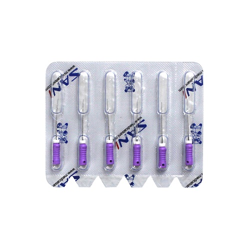K锉 手用K锉 不锈钢根管锉 扩大锉	21mm 10#，6支/板