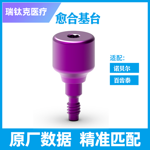 个性化基台及螺钉 愈合基台 STR，BL，NC-C，NBA BL NP 锥形 φ3.6 H=5，13141135，配诺贝尔