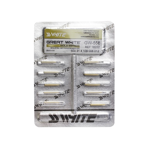 钨钢车针/柱形裂钻 GW-558，10支/板