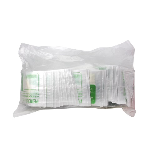 倍加舒 一次性使用医用橡胶检查手套 中号，微粉，光面，左右手通用，50双/袋，独立包装（新老包装随机发货）