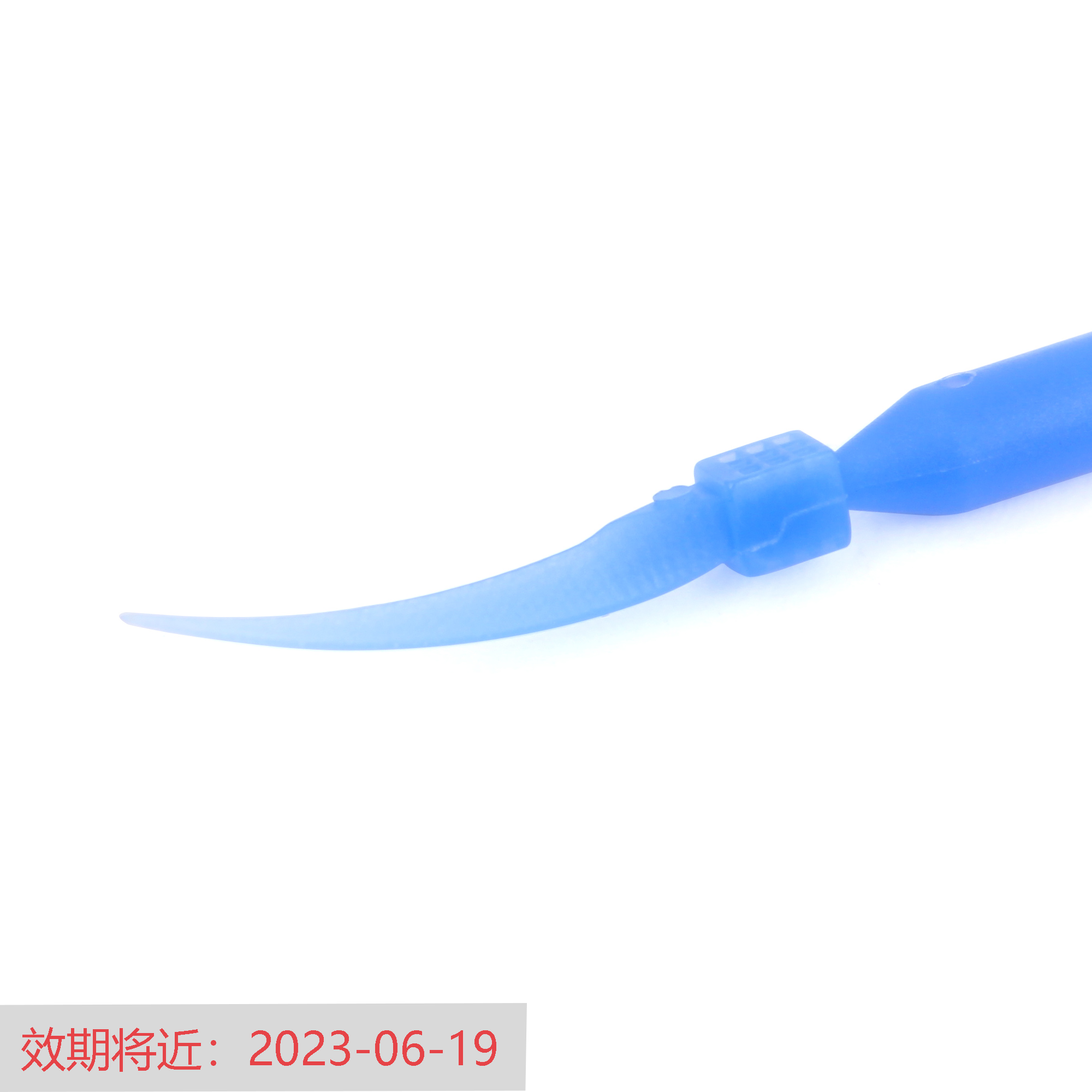 特价 康田正 一次性使用牙间隙楔长柄 中号m蓝色（效期将近2023 06 19） 