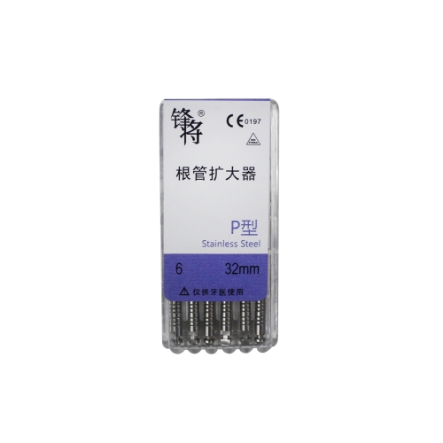 （锋将）P钻 根管扩大器P型	32mm 6#，6支/板
