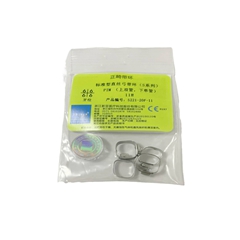 杭州新亚/shinya 标准型直丝弓带环（S系列）PIM（上双管，下单管） 11# 4粒/袋