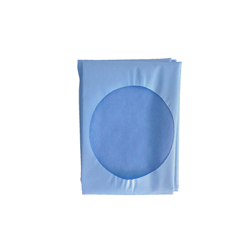 井蓝 一次性使用手术单 口腔洞巾 铺单 B型 70*90cm，洞直径Ф10cm