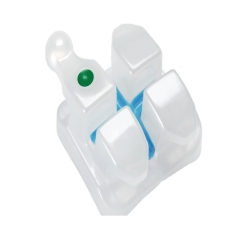 【特价清仓】3M Unitek 非金属正畸托槽 Gemini Clear陶瓷托槽(MBT)  117-100 5*5套装 带牵引钩 022 槽沟 生产日期：2019-02-19