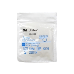 3M Unitek 牙科正畸橡皮圈AlastiK Force Products and Intraoral Elastics 8oz. 5/16 404-746(效期近：2028-8-21）
