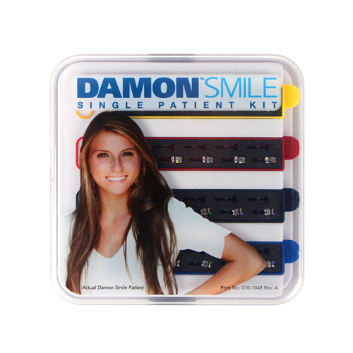 ORMCO/奥美科 Damon Q A正畸金属托槽 标准转矩（740-1503）自锁，不带丝（新老包装随机发货）