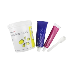 金玛克/Zhermack 初次加二次硅橡胶/硅橡胶印模材 S缩聚套装 套装内含：1桶900ml初部基质、1管140ml细部基质、1管60ml催化剂