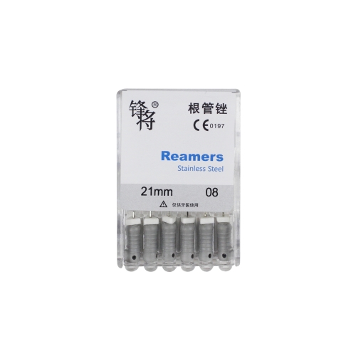 （锋将）手用不锈钢R锉 扩大针 R针 Reamers 21mm 08#，6支/板