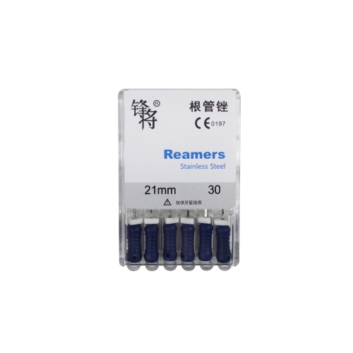 （锋将）手用不锈钢R锉 扩大针 R针 Reamers 21mm 30#，6支/板