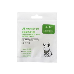 普特 橡皮牵引圈（乳胶） 正畸橡皮圈
