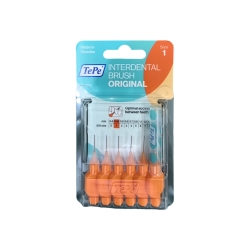 TePe牙刷（牙间刷）短柄牙缝刷 BHTEP-137-620 橙色 0.45 mm（1号）