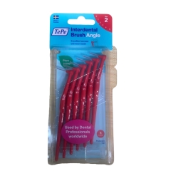 TePe L型长柄牙间刷 长柄牙缝刷 BHTEP-156-633 红色 0.5 mm（2号）
