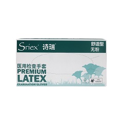 施睿康 Sriex诗瑞医用检查手套 舒适型，非灭菌，双手通用，100只/盒