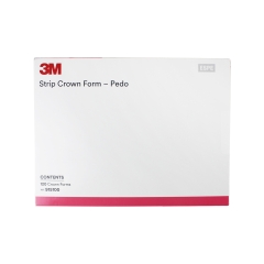 3M ESPE 乳牙预成冠 前牙透明冠 套装 915100，120个/盒