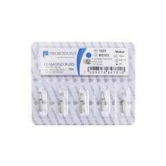 巴西微牙/MICRODONT 金刚砂车针 1023 BC-43,5支/板