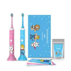 罗曼 电动牙刷 P3（蓝色）2个刷头