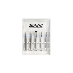 SANI/萨尼 金刚砂车针 蓝标，5支/板