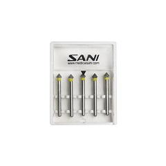 SANI/萨尼 金刚砂车针 EX-37EF，5支/板